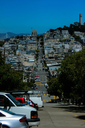 San Francisco city landscape scenery view