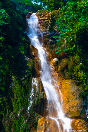 waterfall at Bogor Indonesia Asia