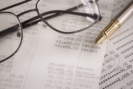 Saving Account Passbookの写真素材