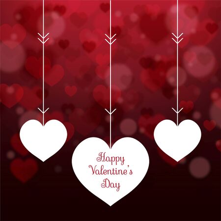 blurred abstract background for valentine dayのイラスト素材