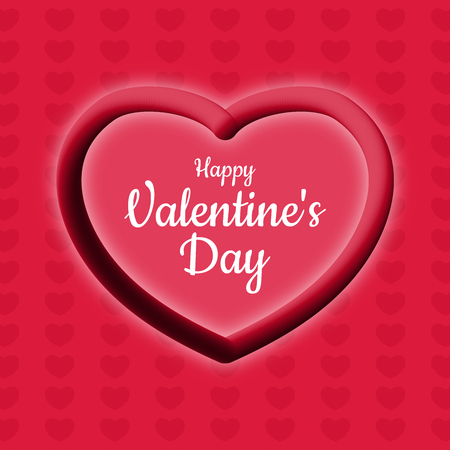 Abstract heart background, Valentine's day.のイラスト素材