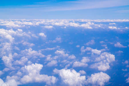 Blue sky with clouds background