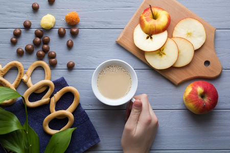 morning coffeeの写真素材