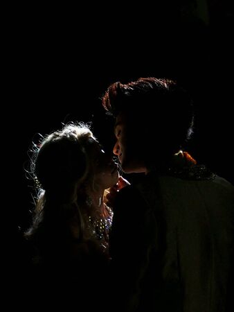 The scene ending of the romance show in Mimosa Pattaya Thailandの素材