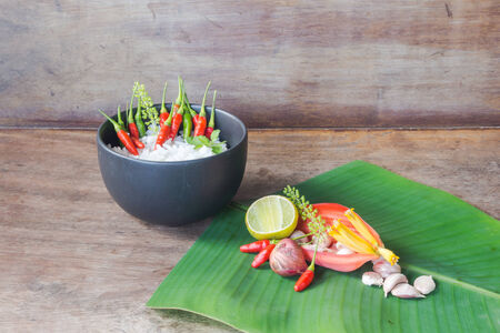 Rice ,dish from nature for healthの写真素材