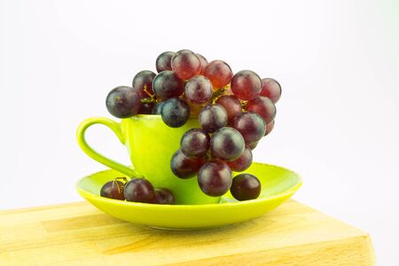 A cup of organic grape for healthy life, Still lifeの写真素材
