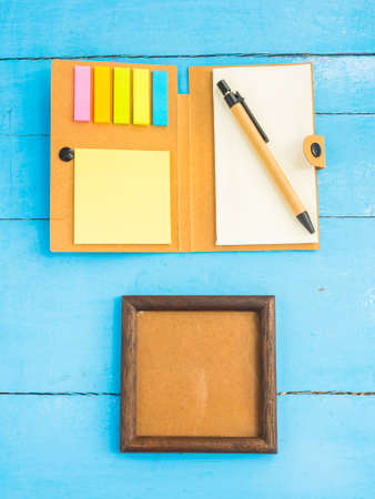 Reminder paper for business workerの写真素材