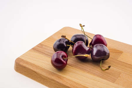 Organic colorful cherries for healthy life, Still lifeの写真素材
