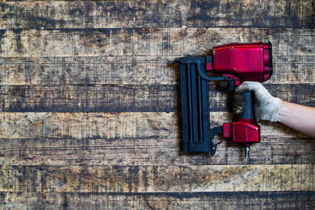 Scrap from using a Gundrilling,Steel scrap materials recycling. Aluminum chip waste after machining metal parts on a cnc lathe. Closeup twisted spiral steel shavings. Small roughness sharpnessの写真素材