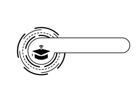 Graduation cap icon Vector Illustration design Logo template&#xA;の写真素材