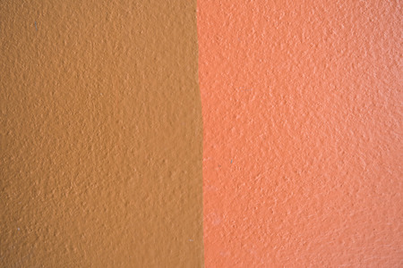 half colored Modern Wallの写真素材