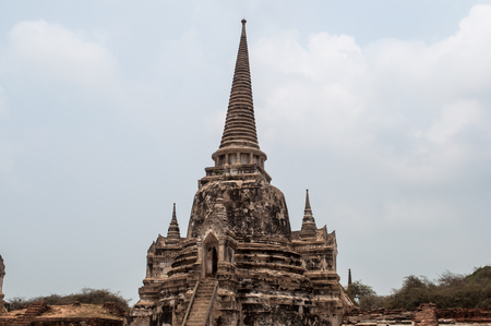 Temple Monkonbapit Located at the south of Wat Phra Sri Sanphet Monkonbapit the Buddha is the Buddhaの写真素材