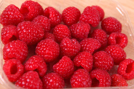 raspberriesの写真素材