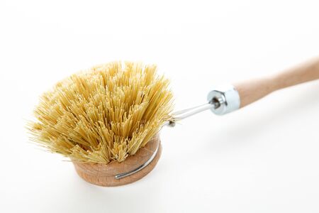 A dish brush with white background