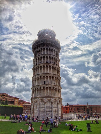 leaning tower of pisaのeditorial素材