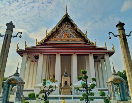 Wat suthat in thailandの素材