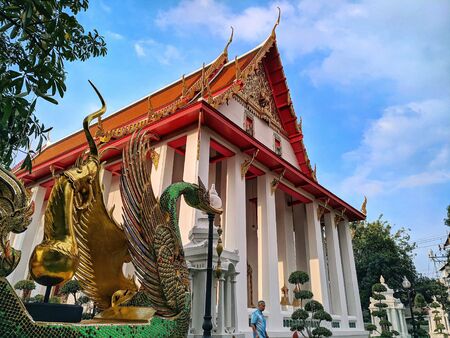 Wat hong temple thailandの素材