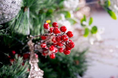 Christmas tree decorationの写真素材