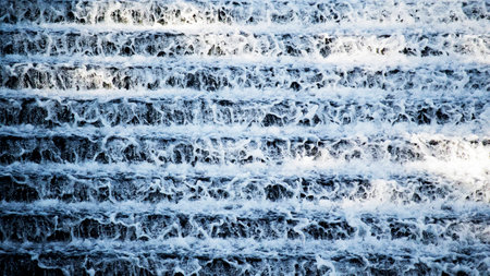 The water laddersの写真素材