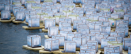 Water lanternsのeditorial素材