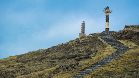 Path to the lighthouseの写真素材