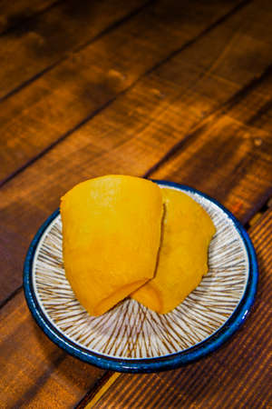 Natural and organic sweet potatoesの写真素材