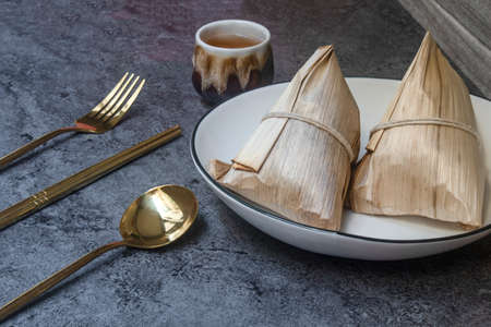 one of famous and traditional food rice dumplings
