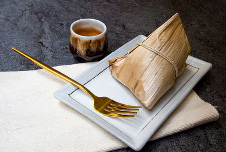 one of famous and traditional food rice dumplings