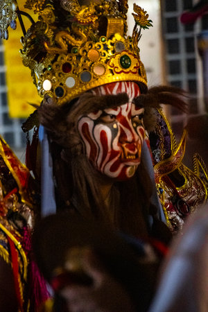 a member of the Eight Generals (Bajiajiang), a traditional Taiwanese folk activity