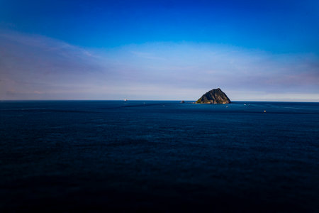 Keelung Islet, a famous volcanic island off the northern coast of Taiwan