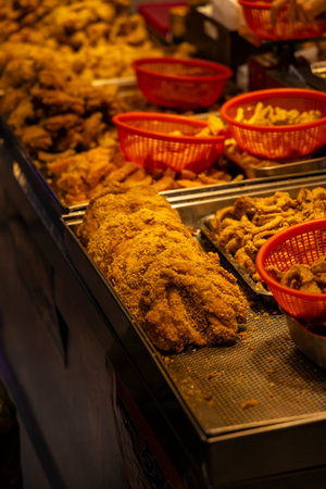 the tempting view of Taiwanese Fried Chicken Chopの写真素材
