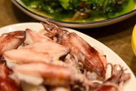 the ultimate freshness of Blanched Small Squid