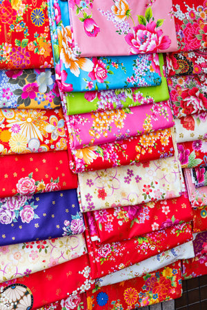the captivating visual details of Hakka Floral Fabric