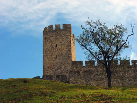 Dizdar's tower, built in 1404 - 1427, Belgrade.の写真素材