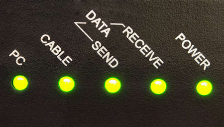 Network Statusの写真素材