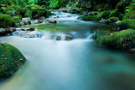 Kaludra River, Montenegroの写真素材