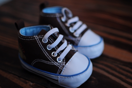 baby sneaker shoesの素材