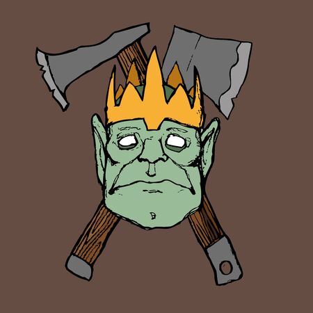 King of orcsのイラスト素材