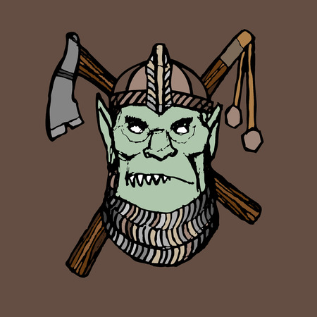Orc soldierのイラスト素材