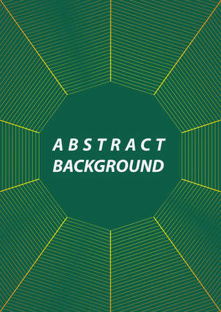 hexagon background. hexagonal lines abstract background. yellow and green color combination. editable background - portrait backgroundのイラスト素材