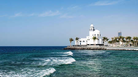 Island Mosque, One of the most beautiful Mosque located in Jeddah, Saudi Arabia