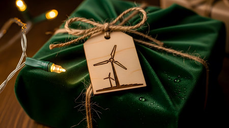 Christmas and New Year decoration on a wooden background. Toned.の素材