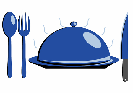 its time to have a dinnerのイラスト素材