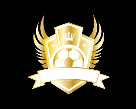 golden sport badgeのイラスト素材