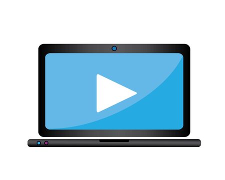 electronic mediaのイラスト素材