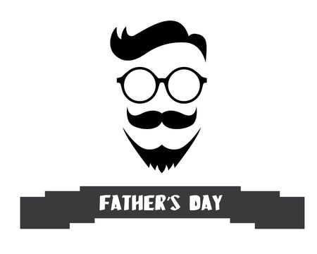 happy father's dayのイラスト素材