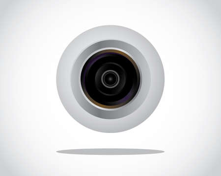 Camera lens icon.のイラスト素材