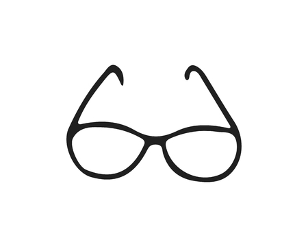sunglass icon design illustration,hand drawn style design, designed for web and appのイラスト素材