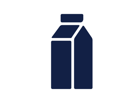 milk glyph icon , designed for web and appのイラスト素材