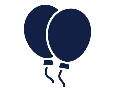 balloon glyph icon , designed for web and appのイラスト素材